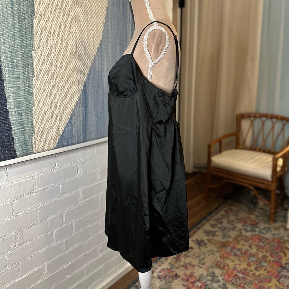 Wild Fable Black Lingerie Slip Style Mini Dress - Picture 6 of 9